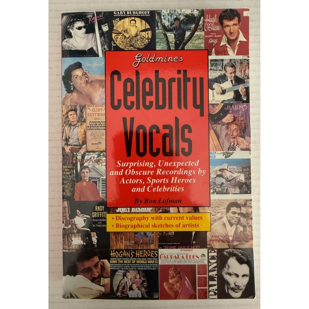 Goldmine Celebrity Vocals Book Red Excellent Ron Lofman Discography